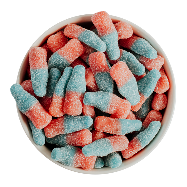 Bouteilles gomme balloune sablées